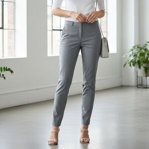 Banana Republic Sloan Women's Gray Dress Pants Tailored Fit - Size 12L